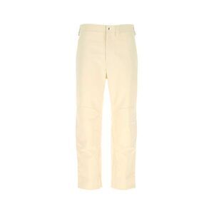 Jil Sander Men Ivory Cotton Pant
